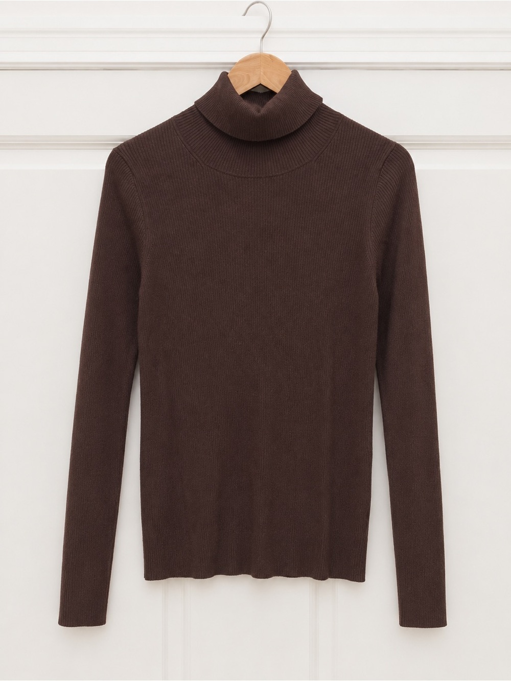 BABATON Brown Turtleneck Sweater